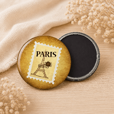 Magnet Paris - Timbre - Souvenir - Angora