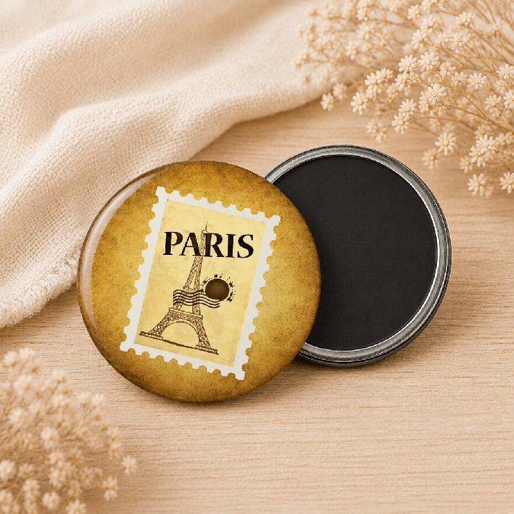                     Magnet "Timbre Paris"
                  