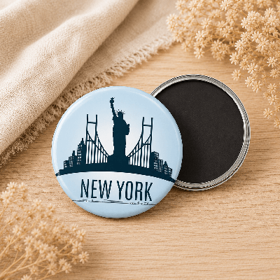 Magnet original souvenir de New York à découvrir