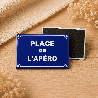 Magnet Place de l'apéro - Aimant humouristique Angora - Magnets