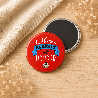 Magnet pompier - Aimant métier - Magnet homme