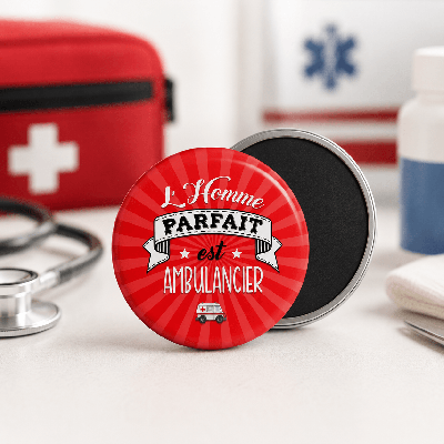 Magnet Ambulancier - Aimant personnalisé