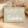 Magnet Frigo Gendre - forme rectangulaire à offrir - Magnet homme