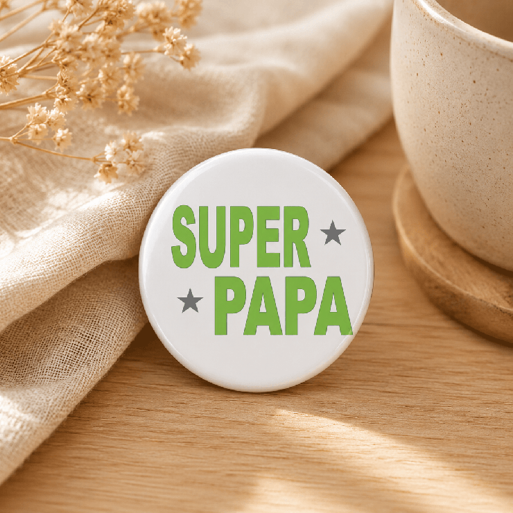                     Aimant Super PAPA
                  