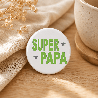 Aimant Super Papa - Magnet original à offrir - Magnet homme