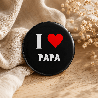 Beau Magnet "I love papa" Idée cadeau fête des pères - Magnet homme