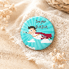 Magnet Super papa - Aimant Frigo - Magnet homme
