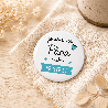 Magnet papa presque parfait - Idée cadeau - Fabriqué en France - Magnet homme