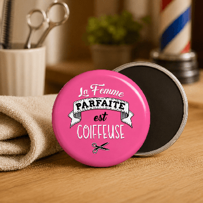 Magnet coiffeuse parfaite - Aimant métier