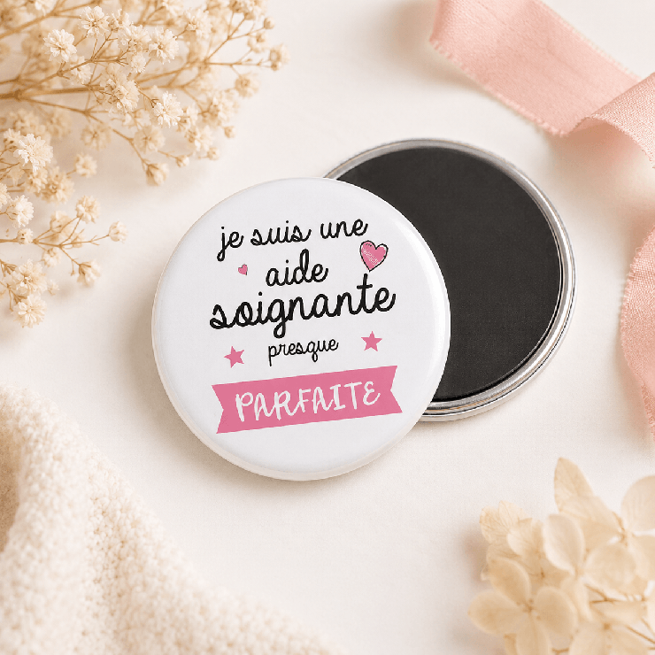                     Magnet aide-soignante
                  
