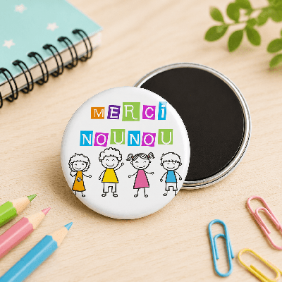 Magnet nounou - idée cadeau Nourrice - Fun & sympa- Angora