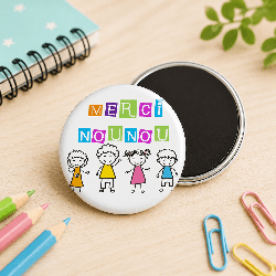 Magnet Merci nounou
