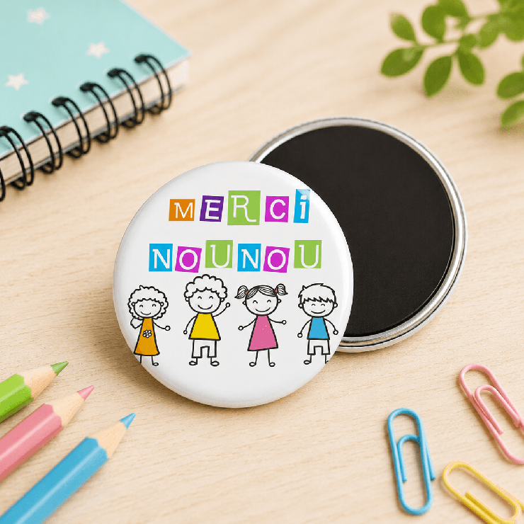                     Magnet nounou
                  