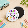 Magnet nounou - idée cadeau Nourrice - Fun & sympa- Angora - Magnet Femme