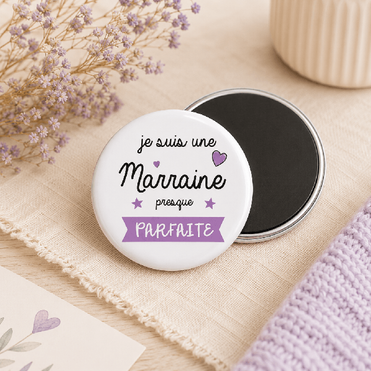                     Magnet marraine
                  
