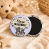 Vente Grand magnet "Merci nounou" une Idée cadeau parfaite! - Magnet Femme