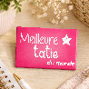 Magnet Frigo Tatie - forme rectangulaire à offrir - Magnet Femme