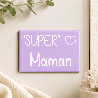 Magnet Super Maman - fête des mères - idée cadeau - Magnet Femme