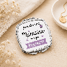 Miroir Marraine - Clapet - Idée cadeau pratique - Made In France - Miroir de poche