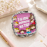 Miroir de poche maitresse au Top - Cadeau fin d'année scolaire - Miroir de poche