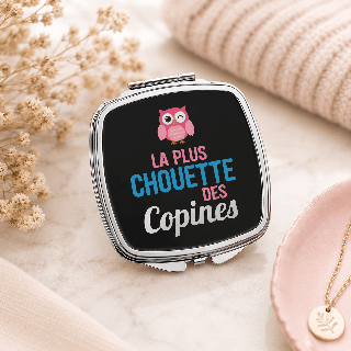 Miroir à clapet pour la plus chouette des copines