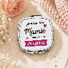 Miroir Mamie (clapet) - Angora - Idée cadeau pratique - Miroir de poche