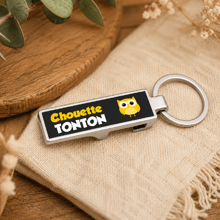                     Décapsuleur Tonton - cadeau anniversaire tonton original
                  