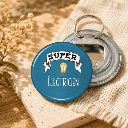       Décapsuleur Électricien - cadeau humour pour un électricien
    