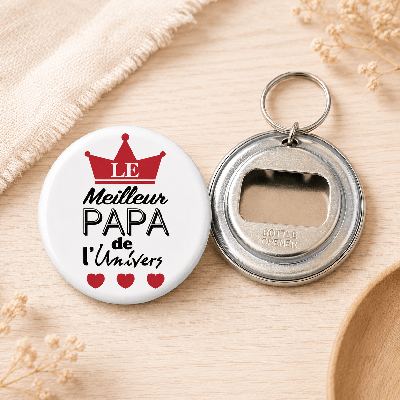 Décapsuleur Meilleur papa - cadeau retraite original