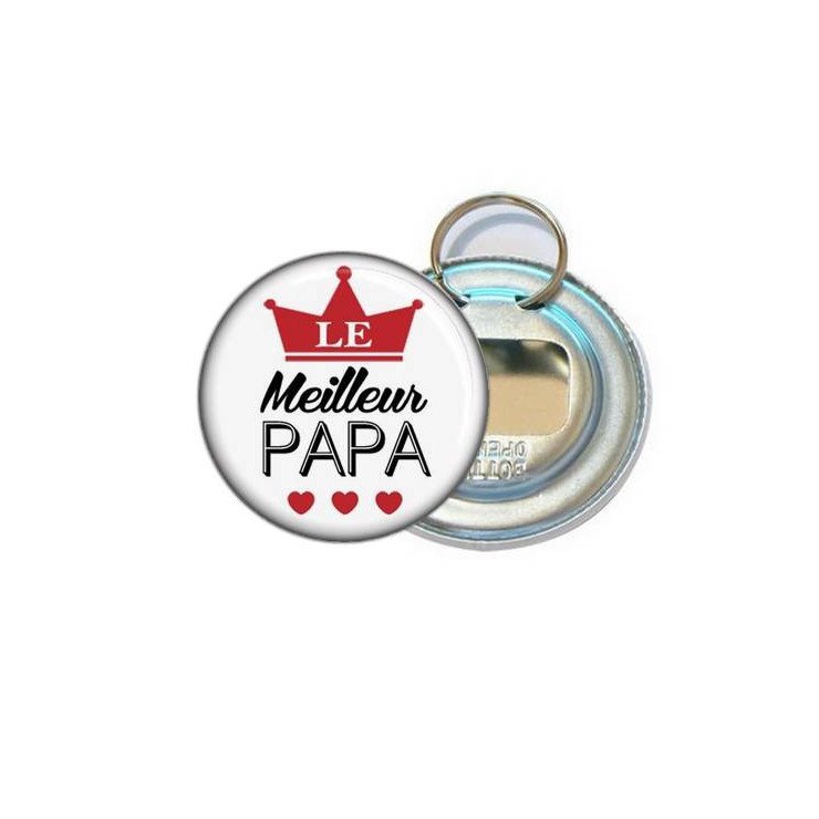                     Décapsuleur Le meilleur papa blanc - cadeau anniversaire
                  