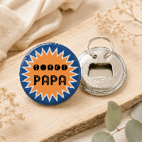 Décapsuleur de poche Super Papa - cadeau papa apéro