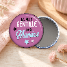Miroir de poche mamie - Cadeau pour la plus gentille des mamies - Miroir de poche