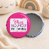 Miroir de poche "Elue nounou de l'année" cadeau à offrir - Miroir de poche