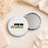 Miroir de poche super nounou - Cadeau fabriqué en France - Miroir de poche