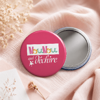 Miroir nounou - Idée cadeau pratique - Fabriqué en France