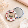Idées cadeaux, un Miroir de poche "Je suis une soeur qui déchire" - Miroir de poche