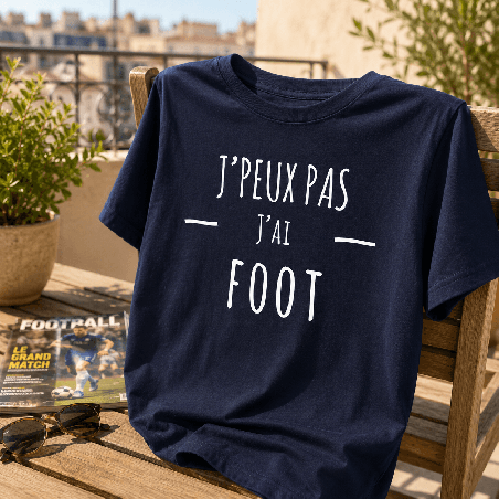       T-shirt football pour les passionnés - Cadeau idéal pour les fans de football
    
