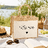 Sac en jute avec prénom personnalisable - Idée cadeau - Cabas