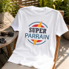 T-shirt Super Parrain - Idée cadeau originale à offrir - T-shirt Homme
