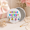 Miroir merci nounou - Format poche - Livraison rapide! - Miroir de poche