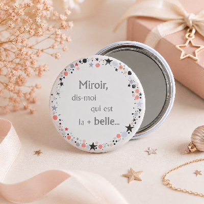 Miroir dis moi qui est la plus belle. Idée cadeau à offrir