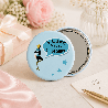 Miroir de poche - je suis une maman qui déchire - bleu - Miroir de poche
