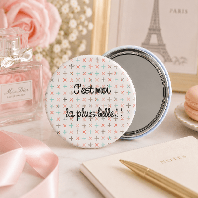 Beau Miroir - c est moi la plus belle - pratique et utile