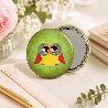 Miroir de poche super chouette pour corriger les imperfections - Miroir de poche
