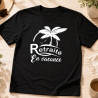 T-shirt Retraité en Vacances - Idée cadeau - T-shirt Homme