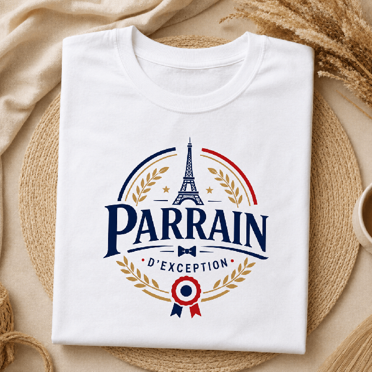                     T-shirt Parrain d'exception
                  