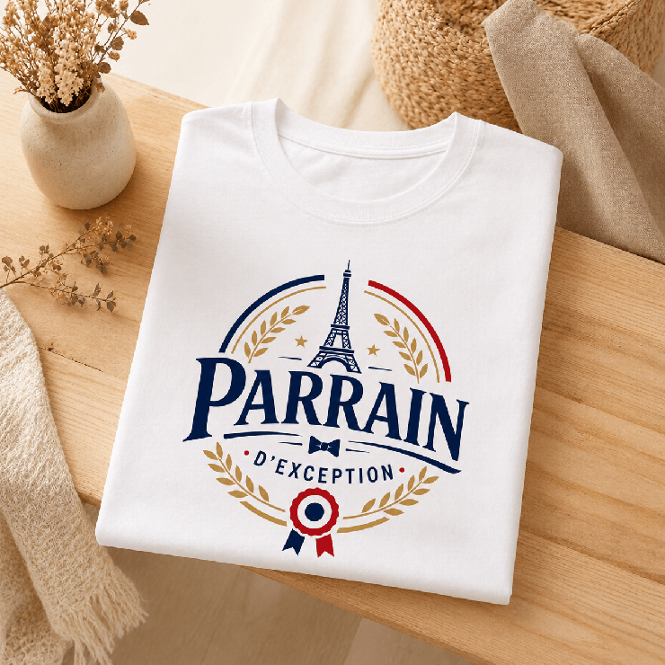                     Tee-shirt Parrain d'exception
                  