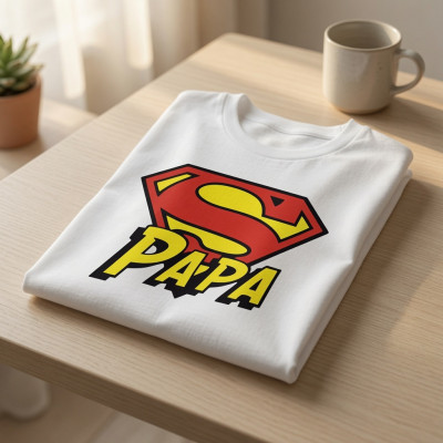T-shirt Papa - Idée cadeau originale