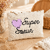 Pochette Soeur - Trousse à maquillage - Idée cadeau original - Trousses