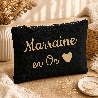 Pochette Marraine en Or / Trousse maquillage - Trousses